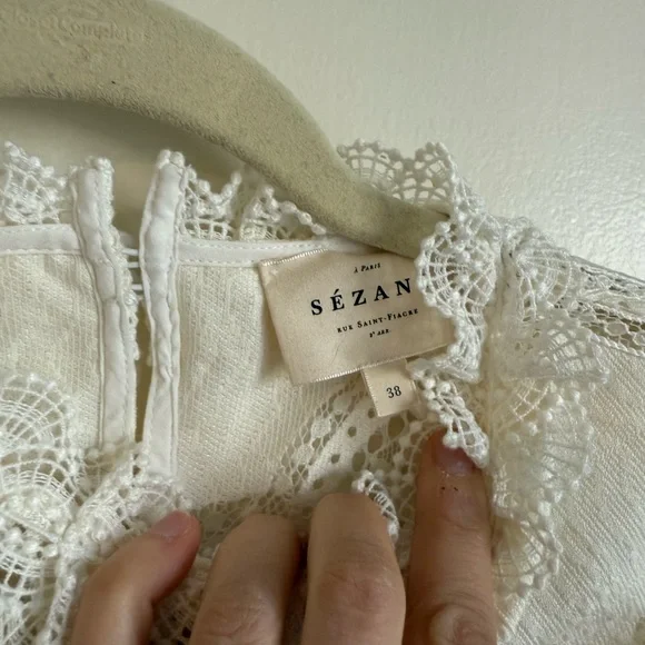 Sezane Bianca Blouse - Picture 6 of 7